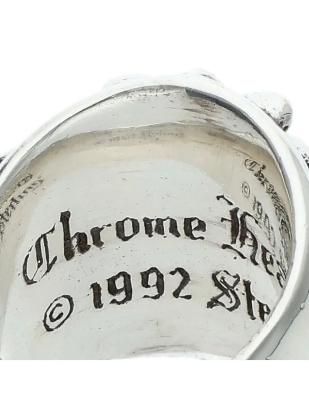 Chrome Hearts Keeper Silver Ring